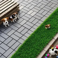 44 Pack Patio Deck Tiles,12"x12" Outdoor And Indoor Plastic Interlocking Deck Tiles -Outdoor Living Gardens GUEST f4d2e2aa 3bea 4895 bb9b 9d0ae6a0355a